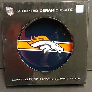 Denver Broncos Tailgating Platter NEW